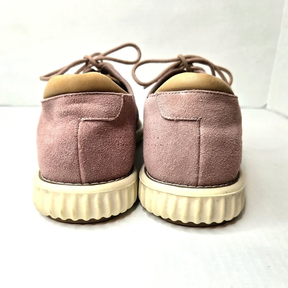 Steve Madden suede sneakers. Vaelen/Vaelo. 13 pale pink